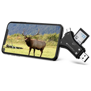 Kartenleser USB Reader & Adapter für Wildkamera USB, USB-C, Micro-USB, SD-Karte und Light*