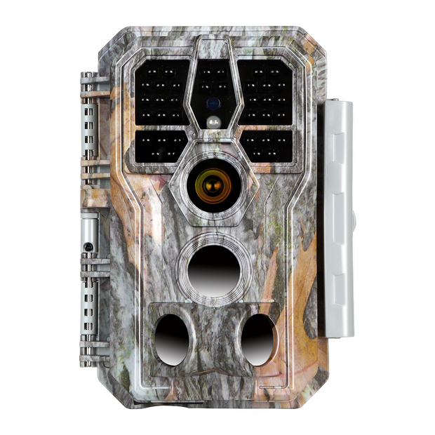 Wildkamera 48MP 1296p mit Audio und Bewegungsmelder Nachtsicht Max. Entfernung bis 100 Füße, 0,1s Trigger Geschwindigkeit , IP66| A280