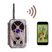 Wildkamera Wlan Fotofalle Jagdkamera Wildtierkamera 32MP 1296P 0,1s Schnelle Trigger Geschwindigkeit Nachtsicht Bewegungsmelder 120°PIR IP66 Wasserdichter | A350W