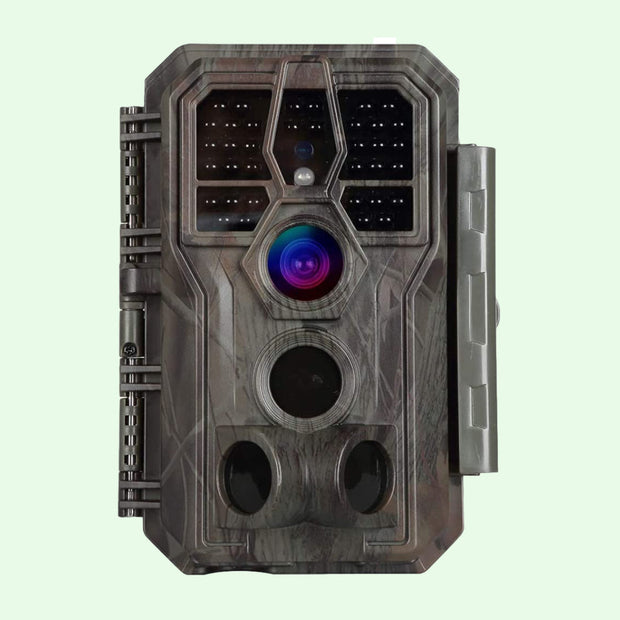 Wildkamera 48MP 1296p mit Audio und Bewegungsmelder Nachtsicht Max. Entfernung bis 100 Füße, 0,1s Trigger Geschwindigkeit , IP66 Wasserdichter| A280