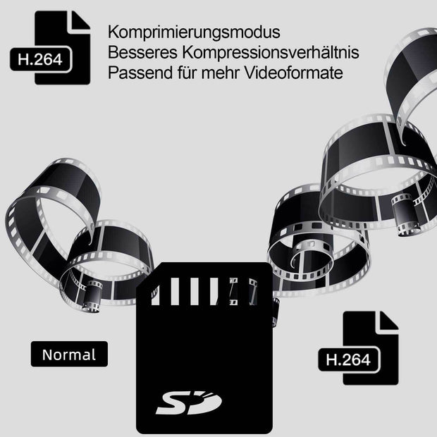 2-tlg. Wildkamera 48MP 1296p mit Audio und Bewegungsmelder Nachtsicht Max. Entfernung bis 100 Füße, 0,1s Trigger Geschwindigkeit , IP66 Wasserdichter | A280