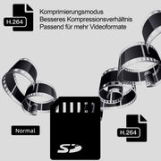 Wildkamera 48MP 1296p mit Audio und Bewegungsmelder Nachtsicht Max. Entfernung bis 100 Füße, 0,1s Trigger Geschwindigkeit , IP66 Wasserdichter| A280
